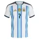 Argentinië De Paul 7 Shirt Heren Thuis WK 2026