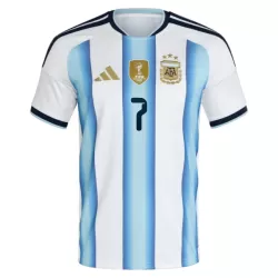 Argentinië De Paul 7 Tenue Kind Thuis WK 2026