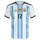 Argentinië Garnacho 17 Shirt Heren Thuis WK 2026