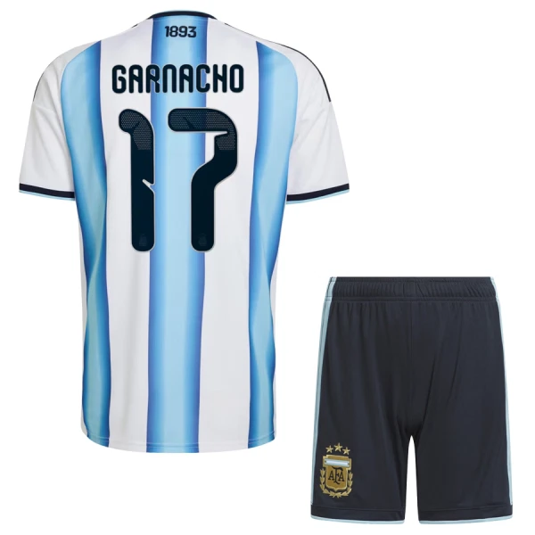 Argentinië Garnacho 17 Tenue Kind Thuis WK 2026