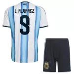 Argentinië J. Alvarez 9 Tenue Kind Thuis WK 2026