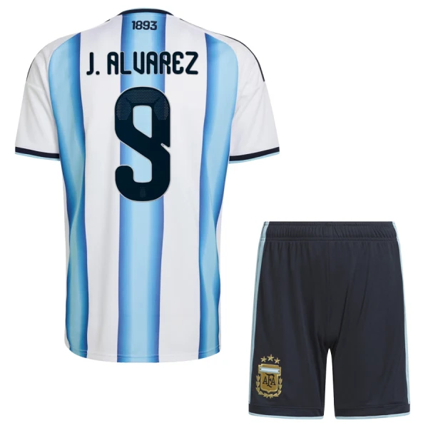 Argentinië J. Alvarez 9 Tenue Kind Thuis WK 2026