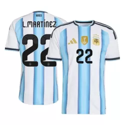Argentinië Lautaro Martinez 22 Shirt Heren Thuis WK 2026