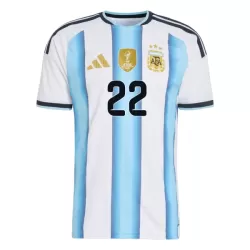 Argentinië Lautaro Martinez 22 Shirt Heren Thuis WK 2026