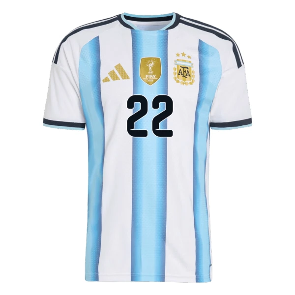 Argentinië Lautaro Martinez 22 Shirt Heren Thuis WK 2026