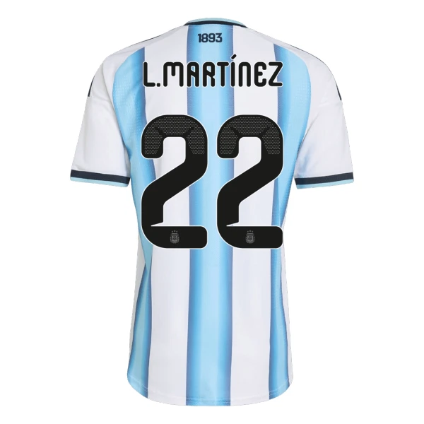 Argentinië Lautaro Martinez 22 Shirt Heren Thuis WK 2026