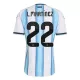 Argentinië Lautaro Martinez 22 Tenue Kind Thuis WK 2026
