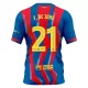FC Barcelona Frenkie de Jong 21 Shirt Heren Vierde 2025/26
