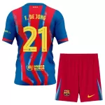 FC Barcelona Frenkie de Jong 21 Tenue Kind Vierde 2025/26
