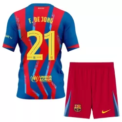 FC Barcelona Frenkie de Jong 21 Tenue Kind Vierde 2025/26