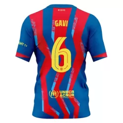 FC Barcelona Gavi 6 Shirt Heren Vierde 2025/26