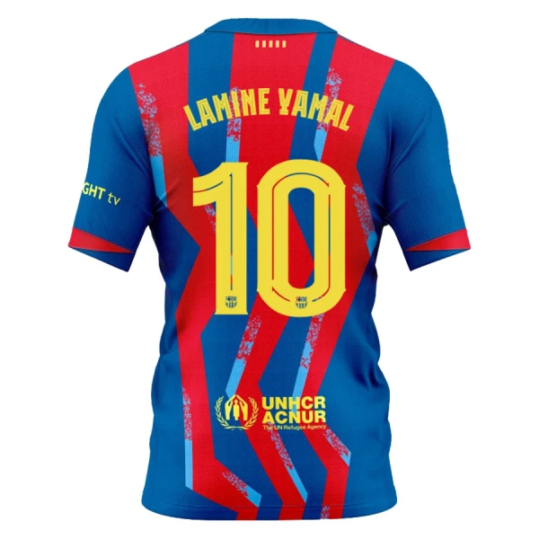 FC Barcelona Lamine Yamal 10 Shirt Heren Vierde 2025/26