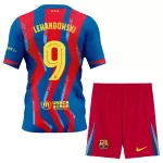 FC Barcelona Lewandowski 9 Tenue Kind Vierde 2025/26