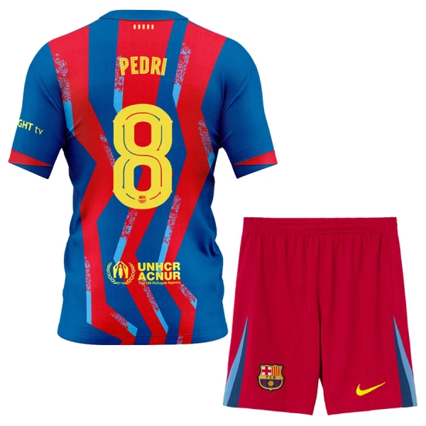 FC Barcelona Pedri 8 Tenue Kind Vierde 2025/26