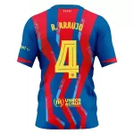 FC Barcelona R. Araujo 4 Shirt Heren Vierde 2025/26