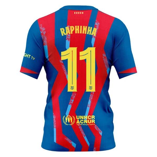 FC Barcelona Raphinha 11 Shirt Heren Vierde 2025/26