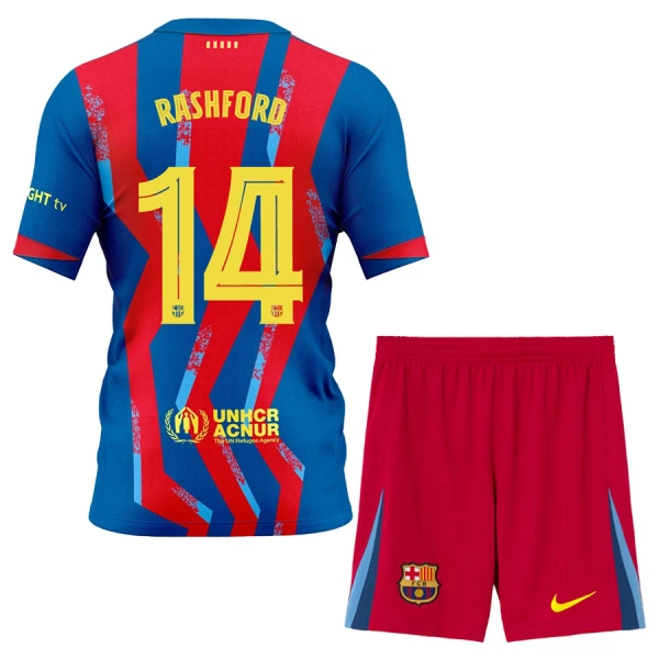 FC Barcelona Rashford 14 Tenue Kind Vierde 2025/26