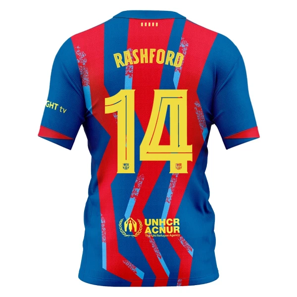 FC Barcelona Rashford 14 Tenue Kind Vierde 2025/26