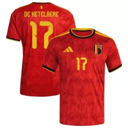 België De Ketelaere 17 Shirt Heren Thuis WK 2026