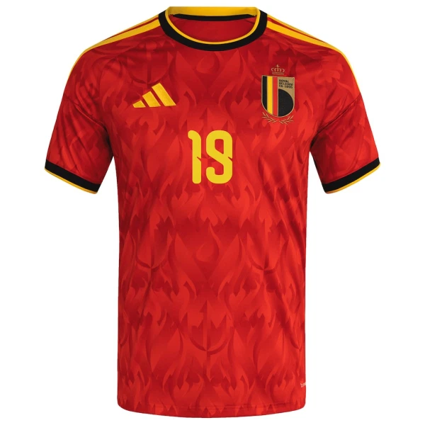 België Openda 19 Shirt Heren Thuis WK 2026