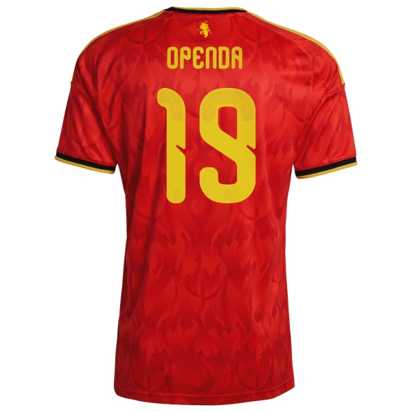 België Openda 19 Shirt Heren Thuis WK 2026