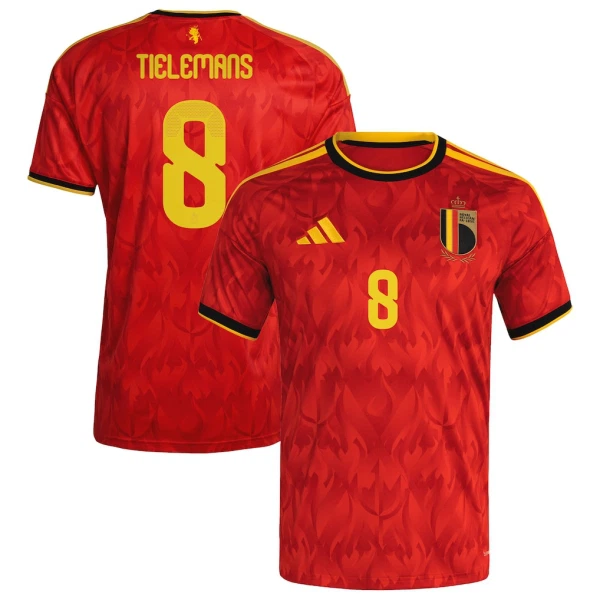 België Tielemans 8 Shirt Heren Thuis WK 2026
