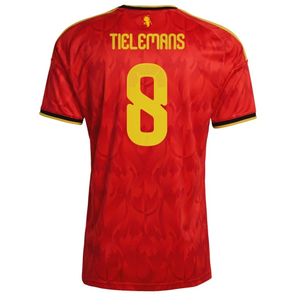België Tielemans 8 Shirt Heren Thuis WK 2026