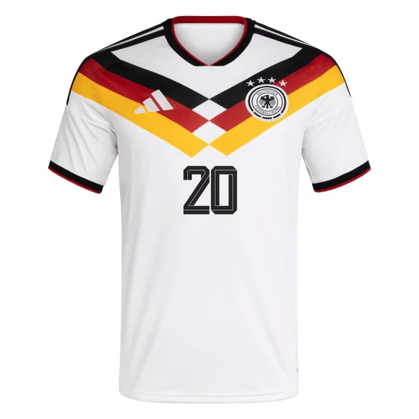 Duitsland Gnabry 20 Shirt Heren Thuis WK 2026