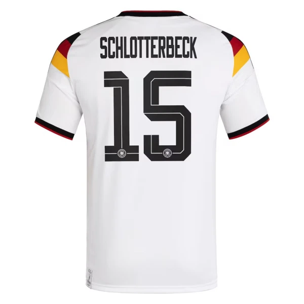 Duitsland N. Schlotterbeck 15 Shirt Heren Thuis WK 2026