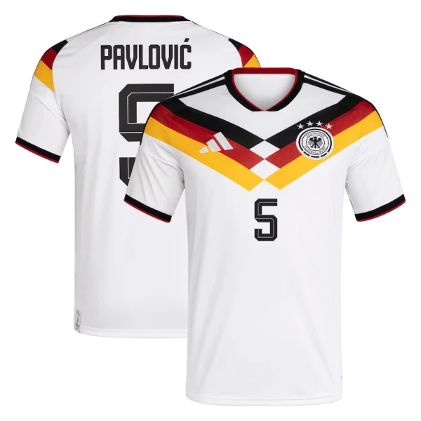 Duitsland Pavlovic 5 Shirt Heren Thuis WK 2026