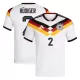 Duitsland Rudiger 2 Shirt Heren Thuis WK 2026