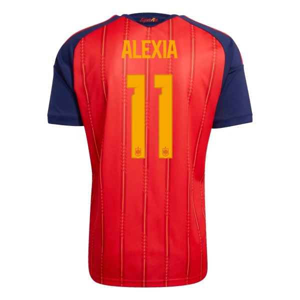 Spanje Alexia 11 Shirt Heren Thuis WK 2026