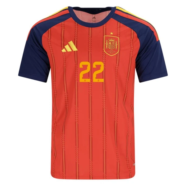 Spanje Cucurella 22 Shirt Heren Thuis WK 2026