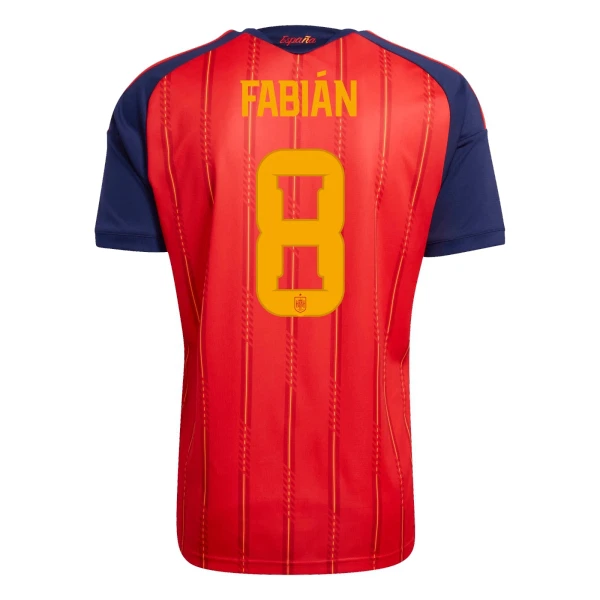 Spanje Fabian 8 Shirt Heren Thuis WK 2026