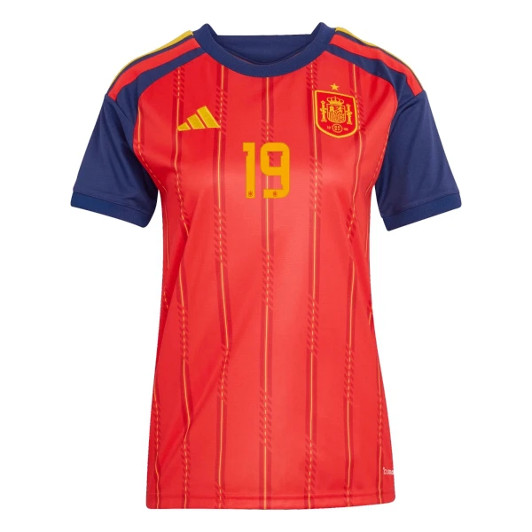 Spanje Lamine Yamal 19 Shirt Dames Thuis WK 2026