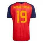 Spanje Lamine Yamal 19 Shirt Heren Thuis WK 2026