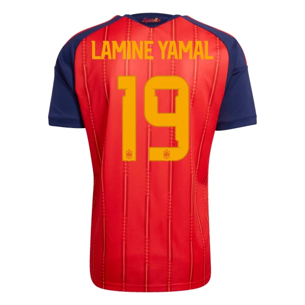 Spanje Lamine Yamal 19 Shirt Heren Thuis WK 2026