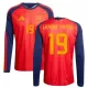 Spanje Lamine Yamal 19 Shirt Heren Thuis WK 2026 Lange Mouw