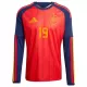 Spanje Lamine Yamal 19 Shirt Heren Thuis WK 2026 Lange Mouw