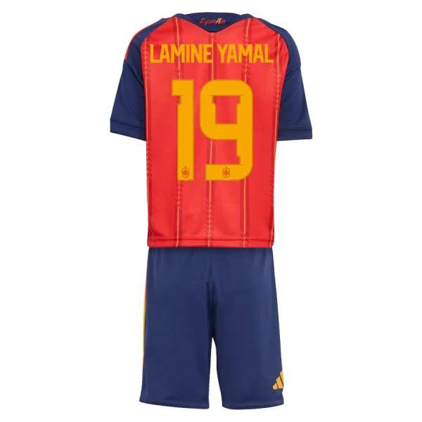 Spanje Lamine Yamal 19 Tenue Kind Thuis WK 2026