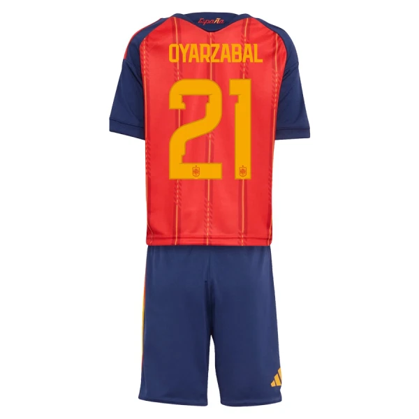 Spanje OYARZABAL 21 Tenue Kind Thuis WK 2026