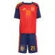 Spanje OYARZABAL 21 Tenue Kind Thuis WK 2026