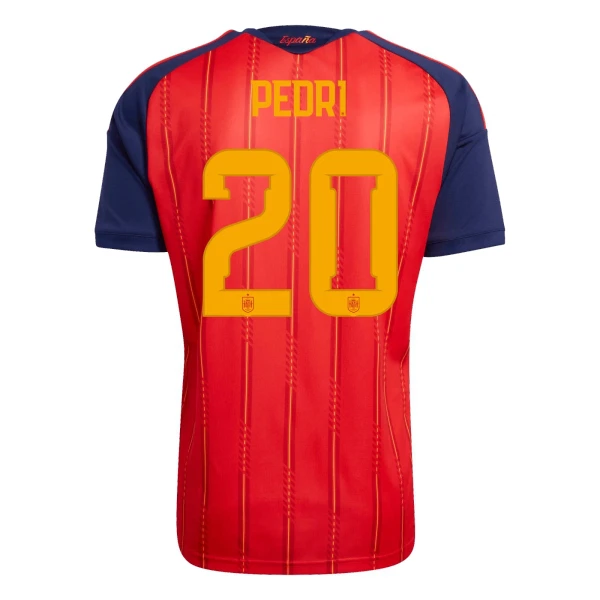 Spanje Pedri 20 Shirt Heren Thuis WK 2026