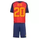 Spanje Pedri 20 Tenue Kind Thuis WK 2026