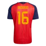 Spanje Rodrigo 16 Shirt Heren Thuis WK 2026