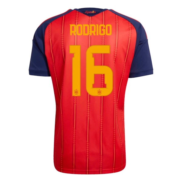 Spanje Rodrigo 16 Shirt Heren Thuis WK 2026