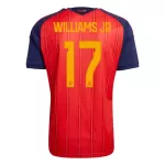 Spanje Williams JR 17 Shirt Heren Thuis WK 2026