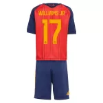Spanje Williams JR 17 Tenue Kind Thuis WK 2026