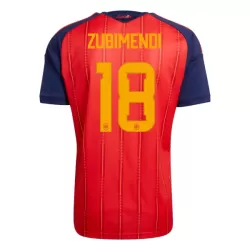 Spanje ZUBIMENDI 18 Shirt Heren Thuis WK 2026