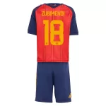 Spanje ZUBIMENDI 18 Tenue Kind Thuis WK 2026